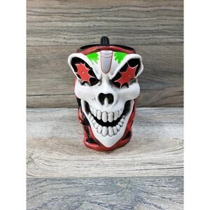 Monster Jam Grave Digger Racing Mug Plastic Black Red 2012